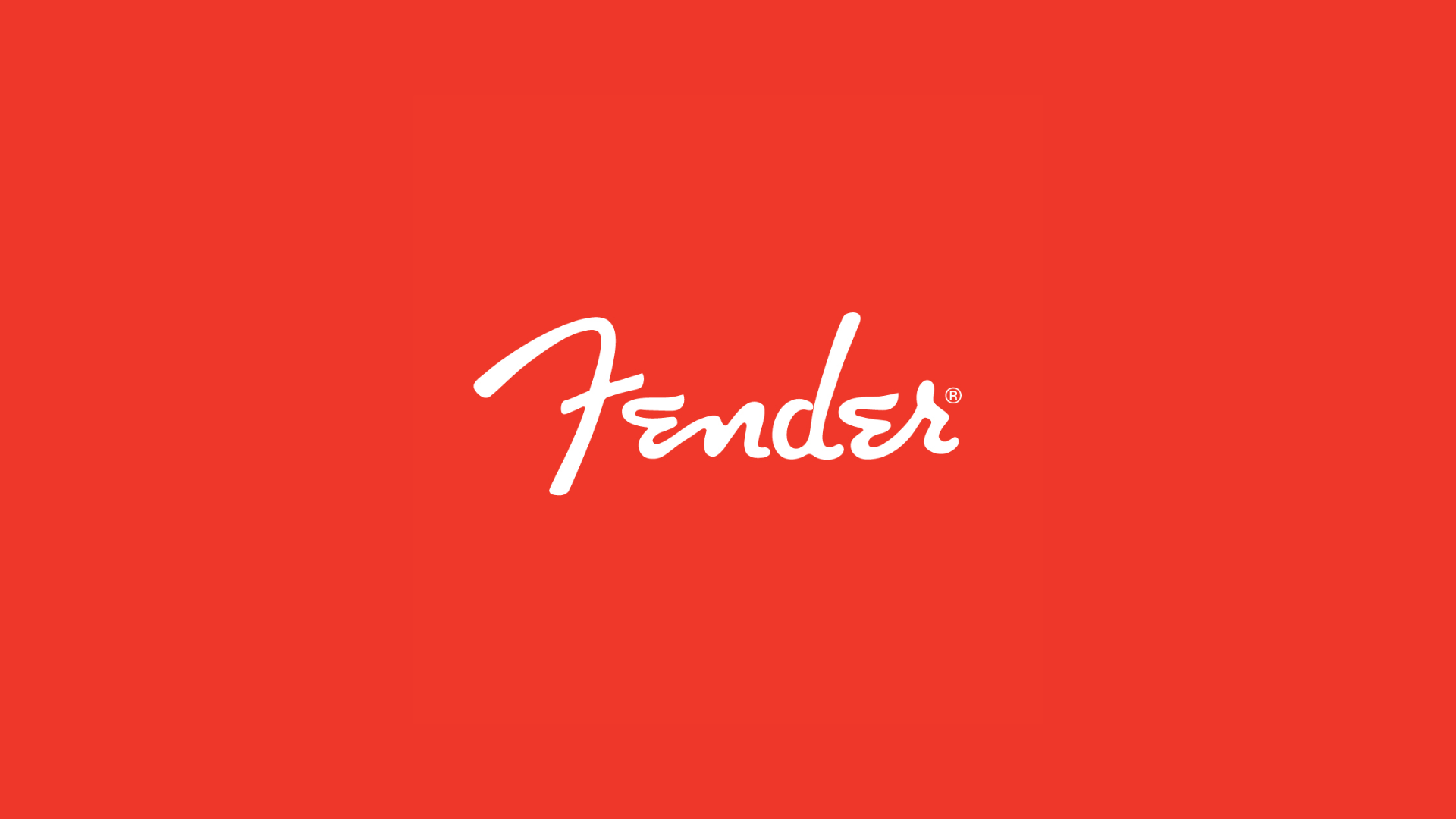 The Fender guitar logo